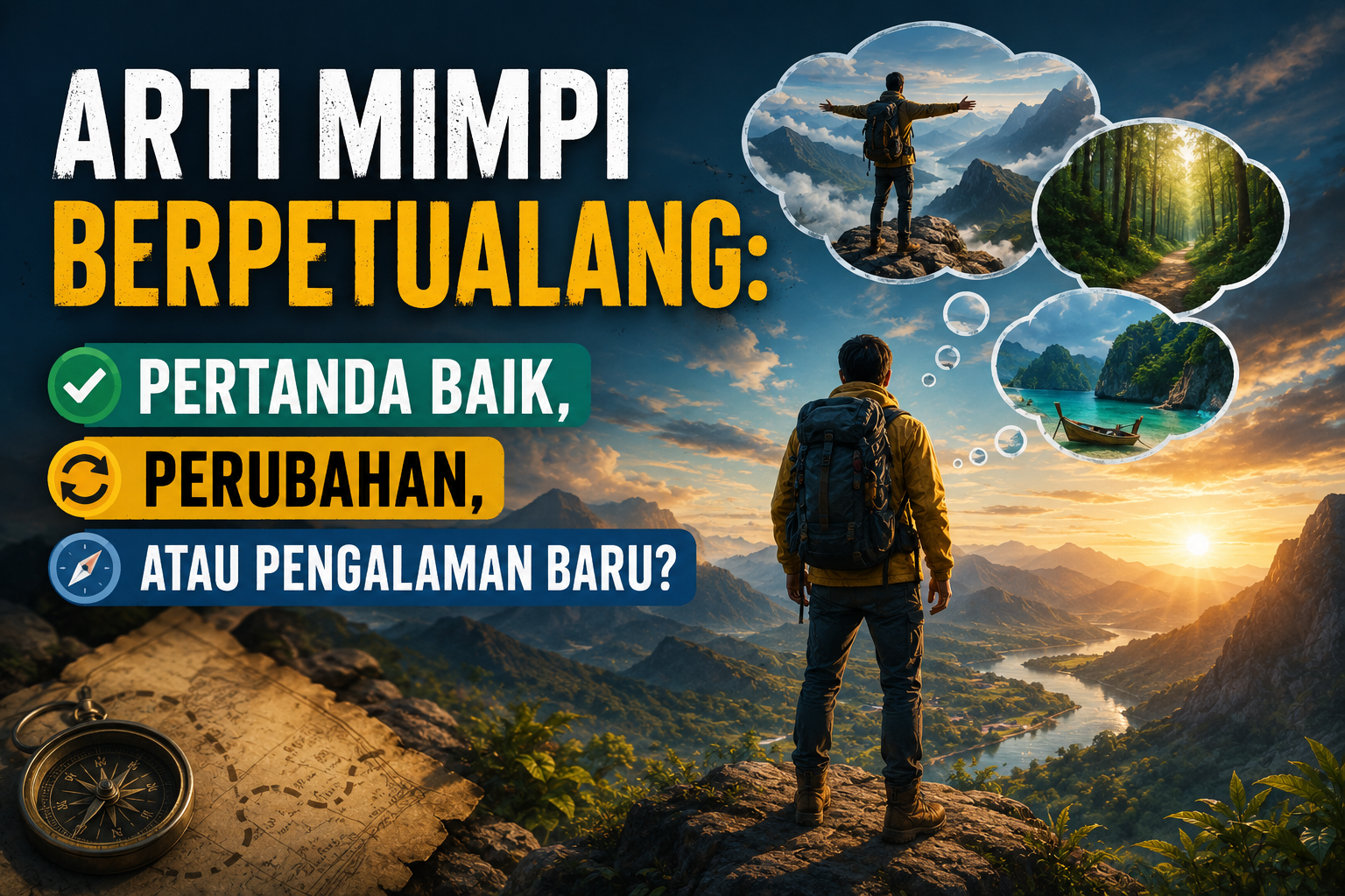 Arti Mimpi Berpetualang: Pertanda Baik, Perubahan, atau Pengalaman Baru?